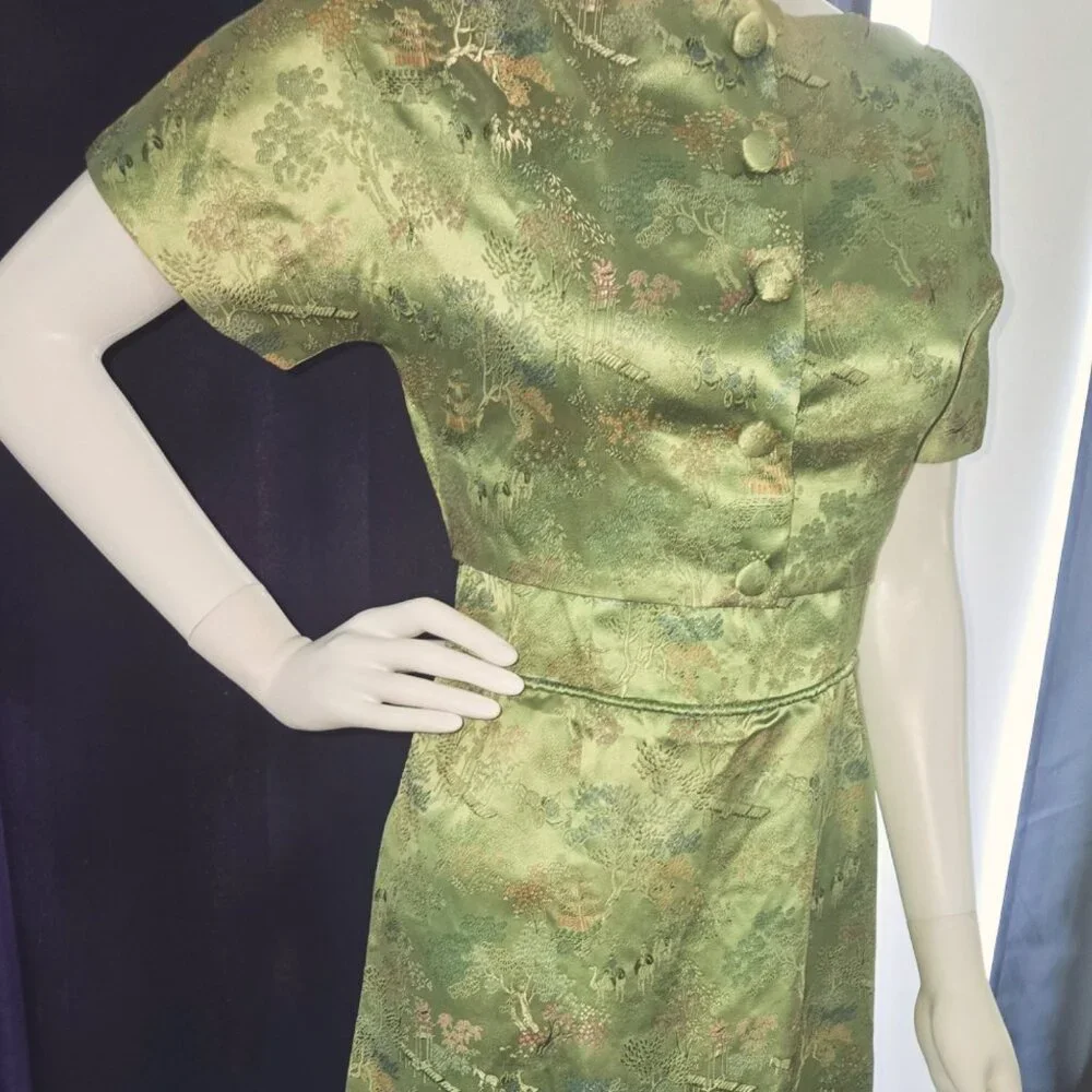 Vintage Dress and Overpiece - Picture 2 of 4